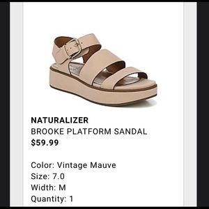 Naturalizer Brooke Platform Sandals